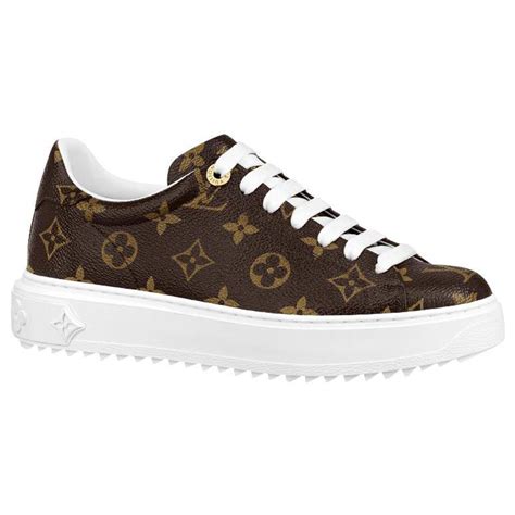 louis vuitton monogram sneakers brown match-up us 9.5 size|Louis Vuitton Shoes Size Chart and Fitting.